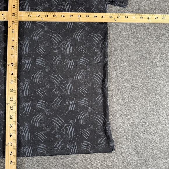 Sunday Swagger Polo Shirt Mens Medium Frisco Pandas Black Gray MLP Pickleball - Picture 3 of 12